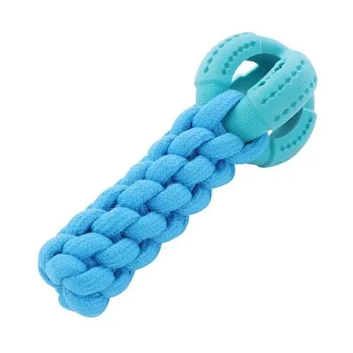 Paws & Claws Fetch N' Play Ball + Rope Tugger Dog/Pet Toy Assorted 24x10x10cm