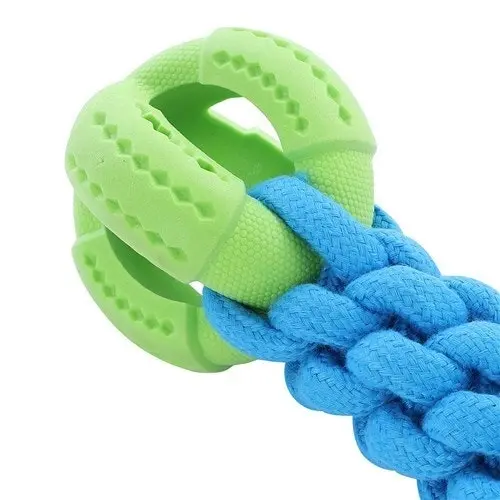 Paws & Claws Fetch N' Play Ball + Rope Tugger Dog/Pet Toy Assorted 24x10x10cm