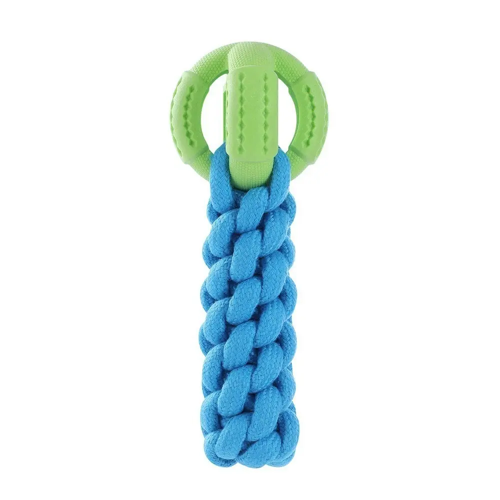 Paws & Claws Fetch N' Play Ball + Rope Tugger Dog/Pet Toy Assorted 24x10x10cm