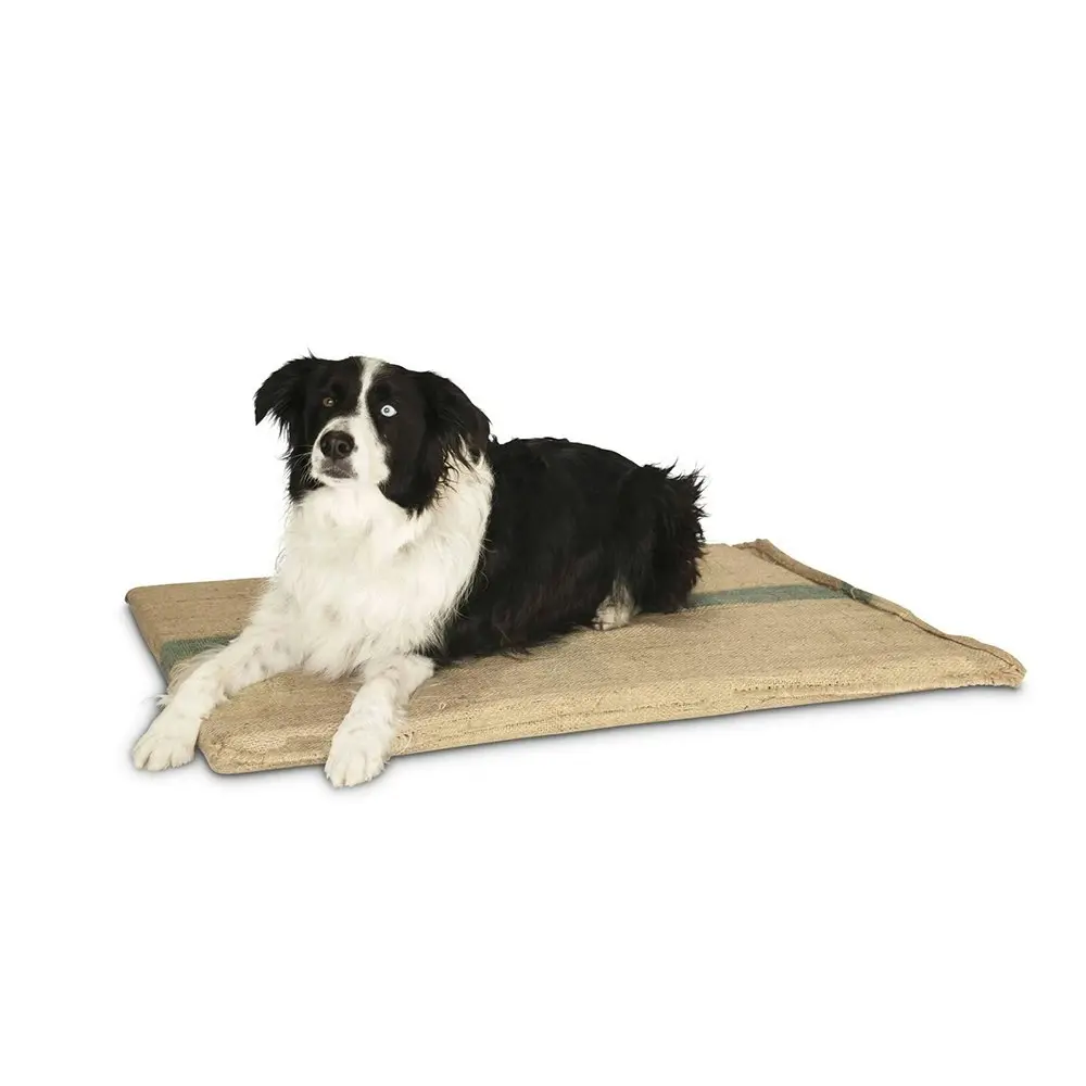 Superior Pet Essentials Hessian Foam Pet/Dog/Cat Mat/Mattress Large Sized 100cm