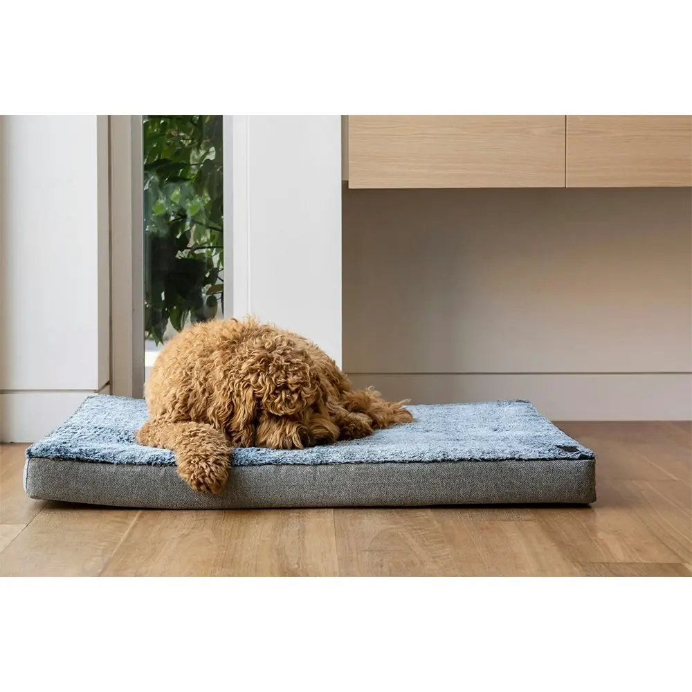 Superior Pet Plus Orthopedic Pet/Dog Mat/Matress Artic Faux Fur Medium 93cm