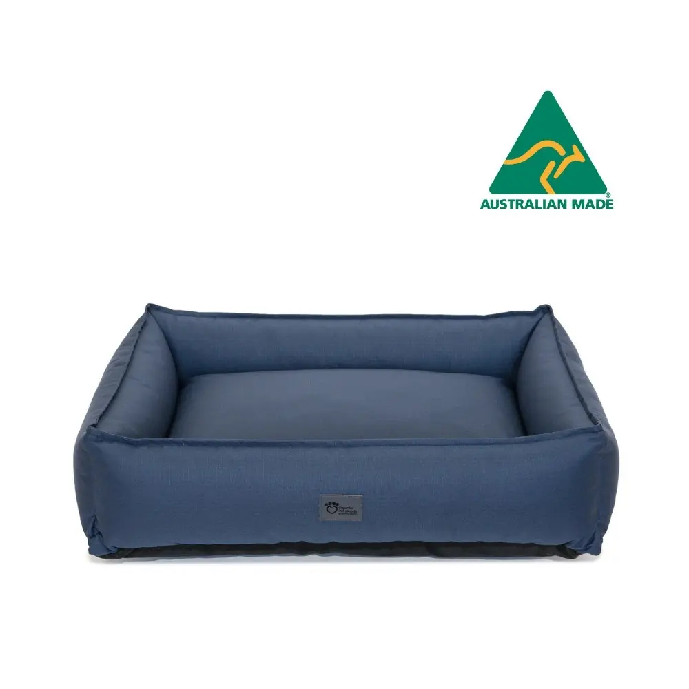 Superior Pet Plus Ripstop Durable Pet/Dog Lounger/Bed Bondi Blue Small  87cm