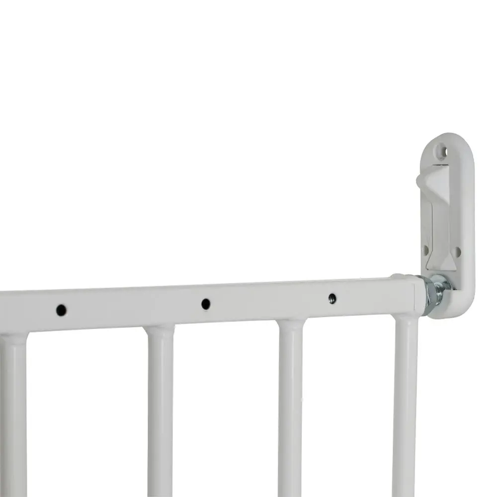 DogSpace Lucky Metal Safety Barrier/Gate Adjustable 72.5x106.8cm Dog/Pet White