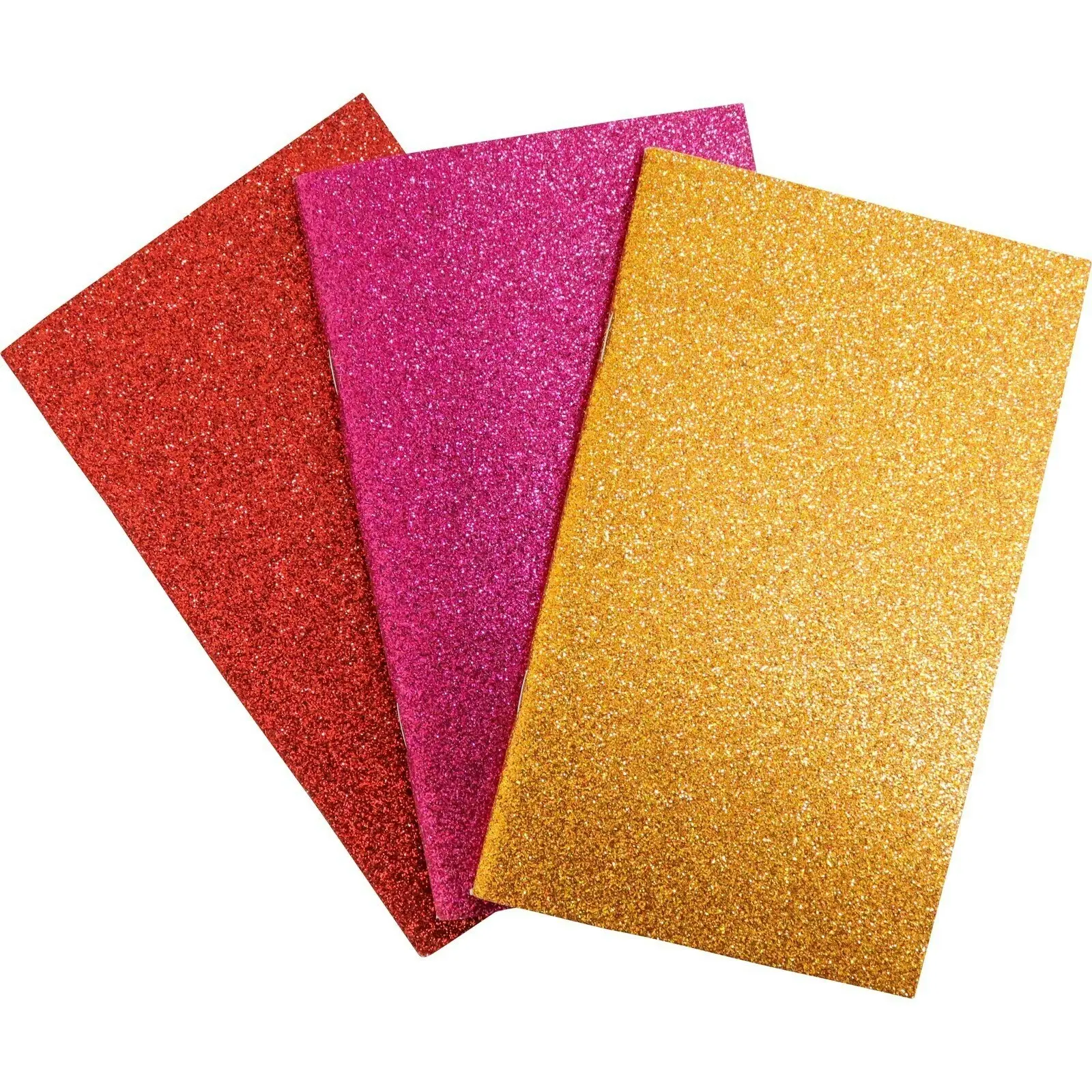 9pc LVD 18cm Notebooks Journal/Note Writing Stationery 80 Pages Glitter Candy