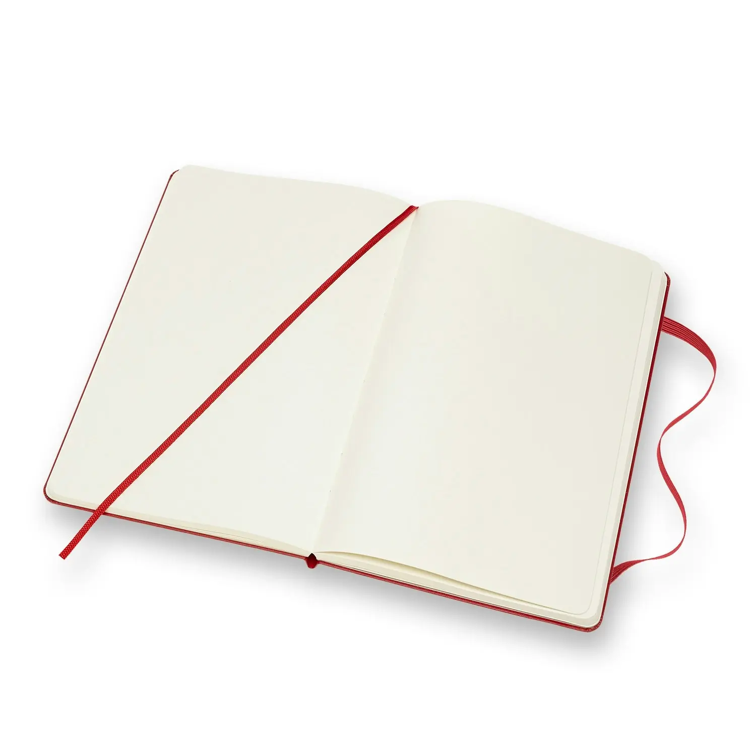 Moleskine Classic Hard Cover Notebook Plain Student Journal Pad L Scarlet Red