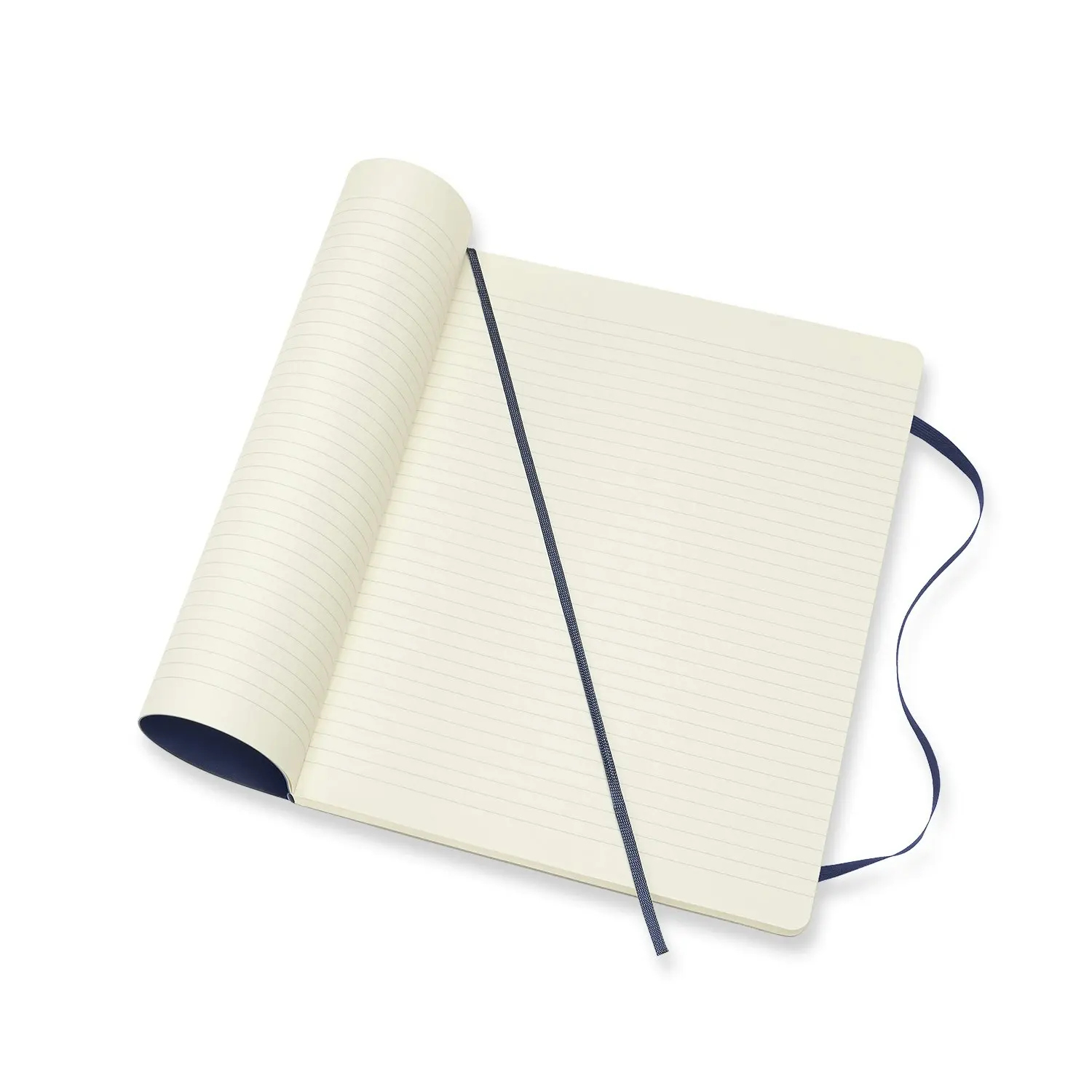 Moleskine Classic Ruled Soft Cover Notebook Student Journal XL Sapphire Blue