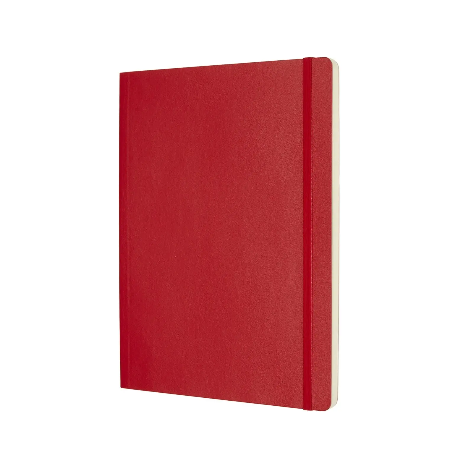 Moleskine Plain Classic Soft Cover Notebook Office/Student Journal XL Scarlet RD