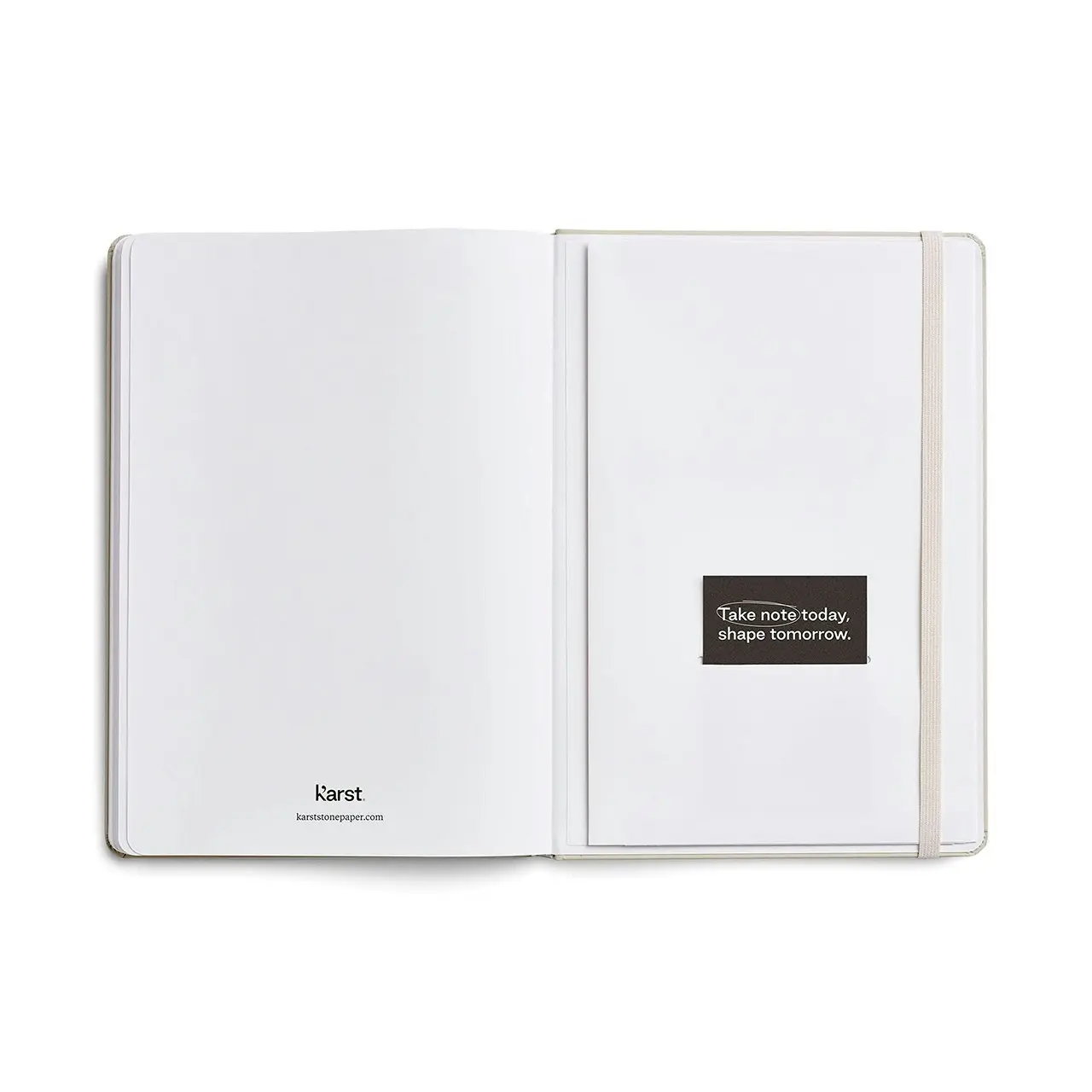 Karst Plain A5 Hard Cover Notebook Writing 100gsm Paper 144 Pages Journal Navy