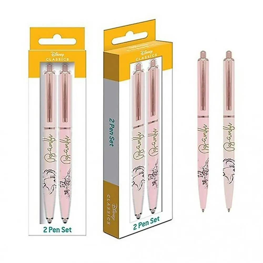 4pc Disney Bambi Themed Novelty School/Office Stationary Pen Writing Set