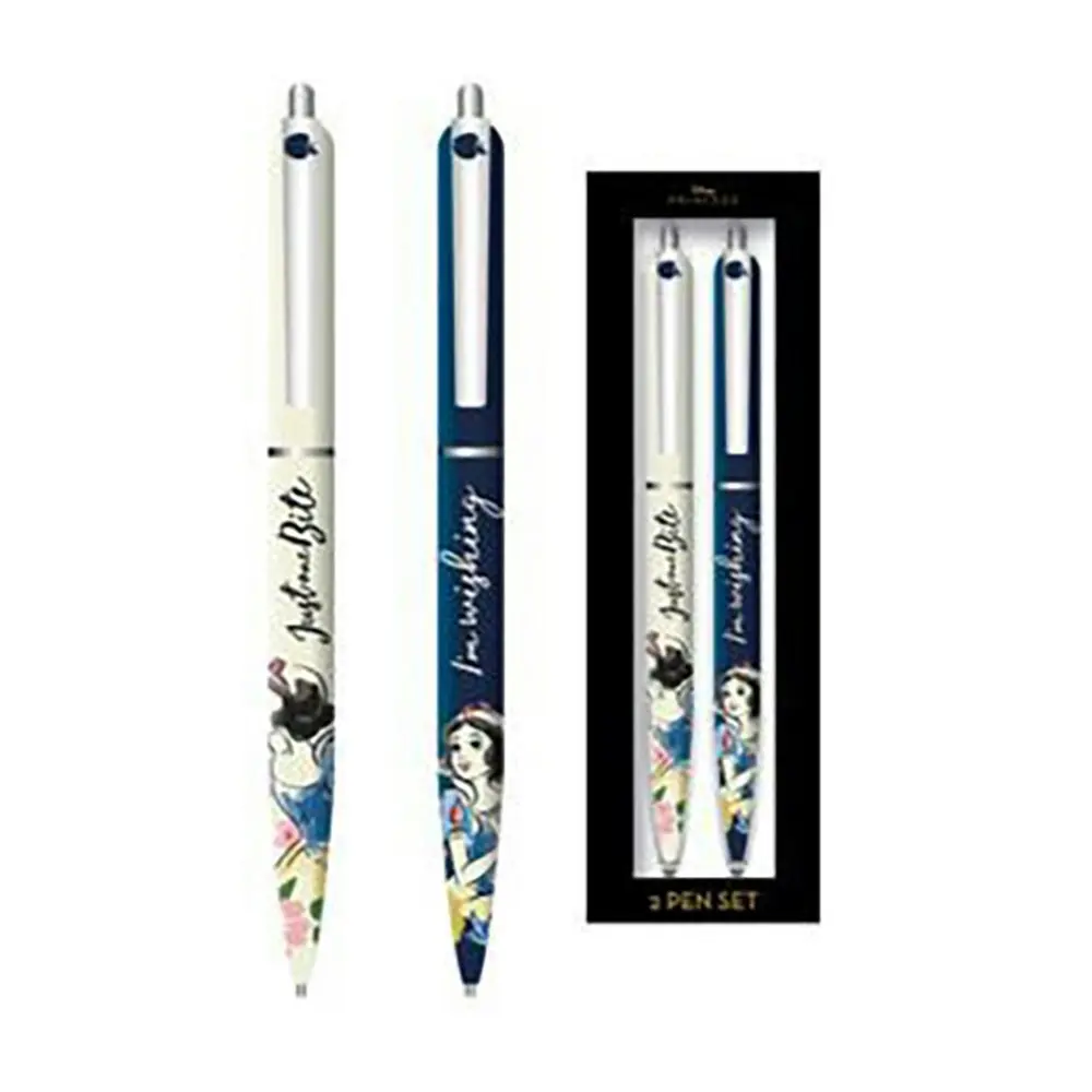 4pc Disney Snow White Character Themed School/Office Stationary Pen Set