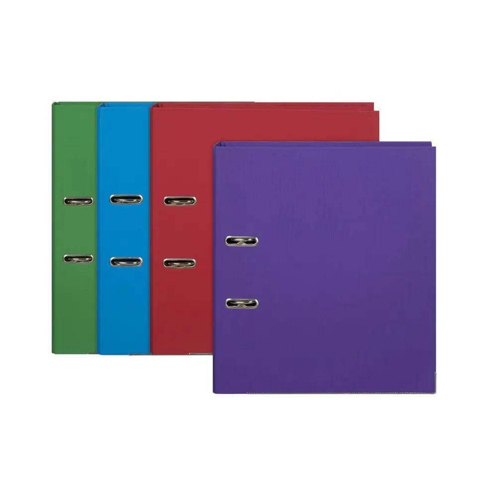 Marbig PE Lever Arch File Folder A4 Document Paper Organiser Holder Assort