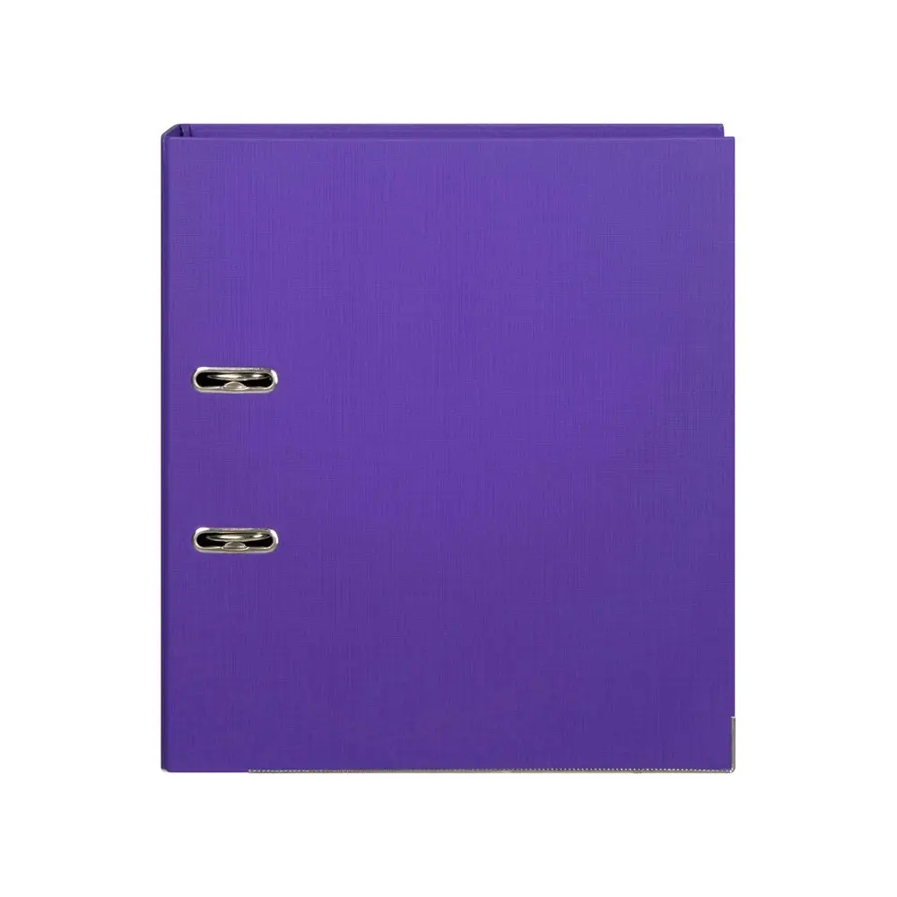 2x Marbig PE Lever Arch File Folder A4 Document Filing Organiser Holder Purple