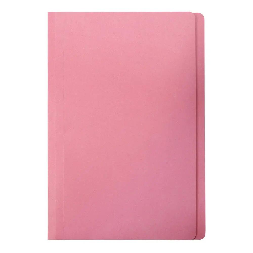 40pc Marbig Foolscap Manilla Folder Document Holder File Paper Organiser Pink