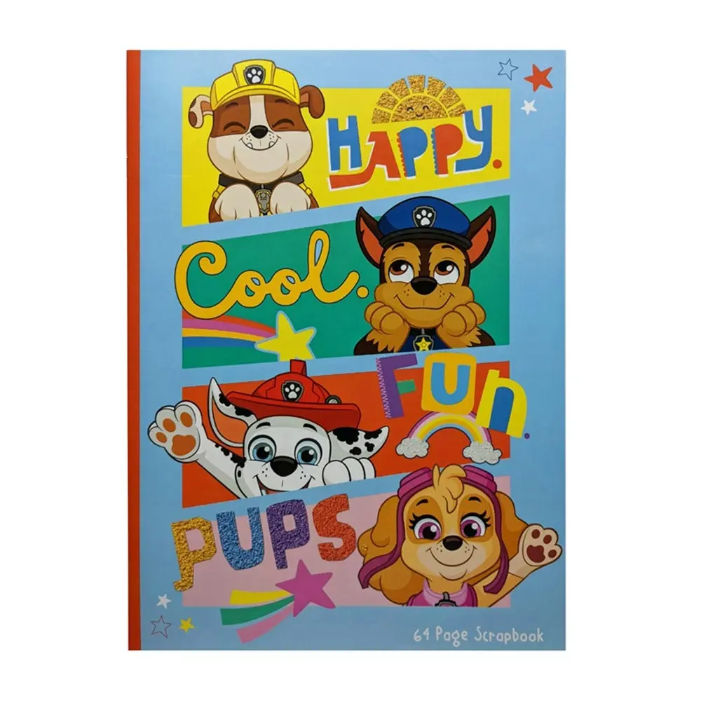 5x PAW Patrol 64-Page Scrapbook Art/Craft Kids/Children School Writing Notebook