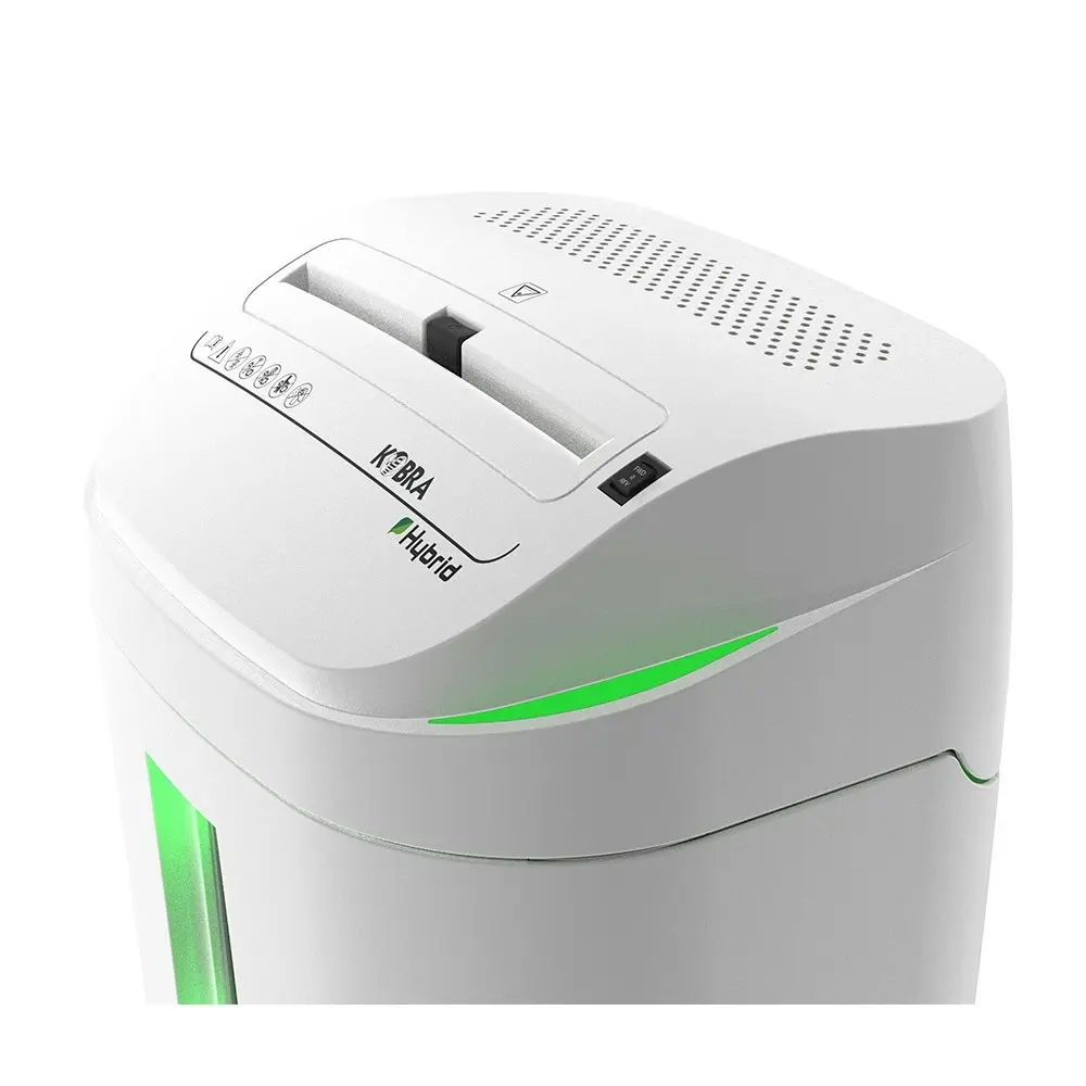 Kobra C-4 Hybrid Cross Cut Personal/Deskside Office Paper/Plastic Shredder 40L