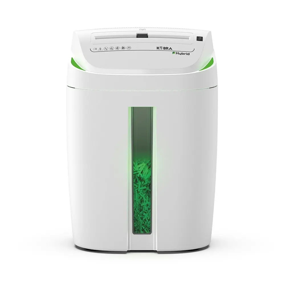 Kobra C-4 Hybrid Cross Cut Personal/Deskside Office Paper/Plastic Shredder 40L