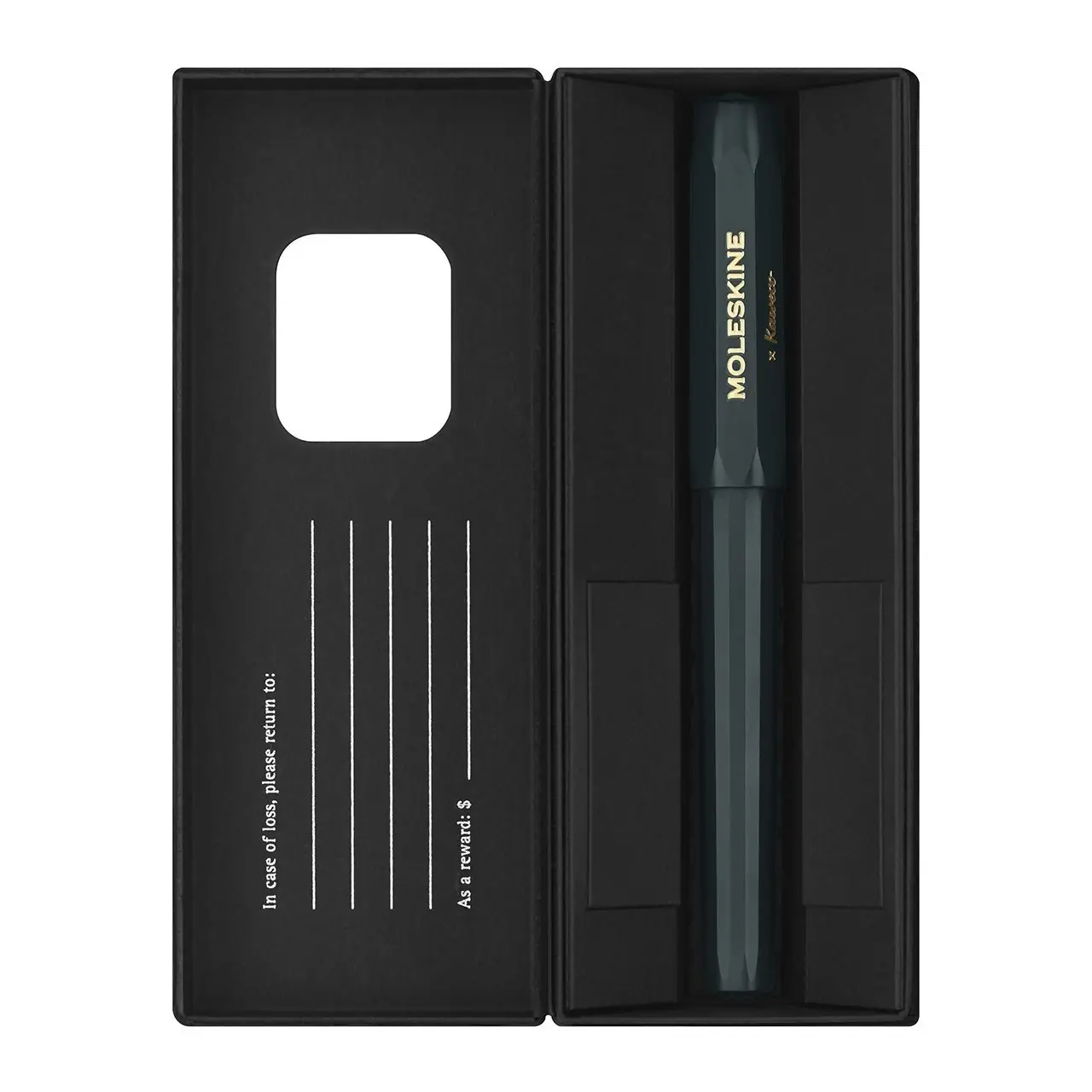 Moleskine Kaweco Collection 10.5cm Push-Button Ballpoint Writing Pens Green