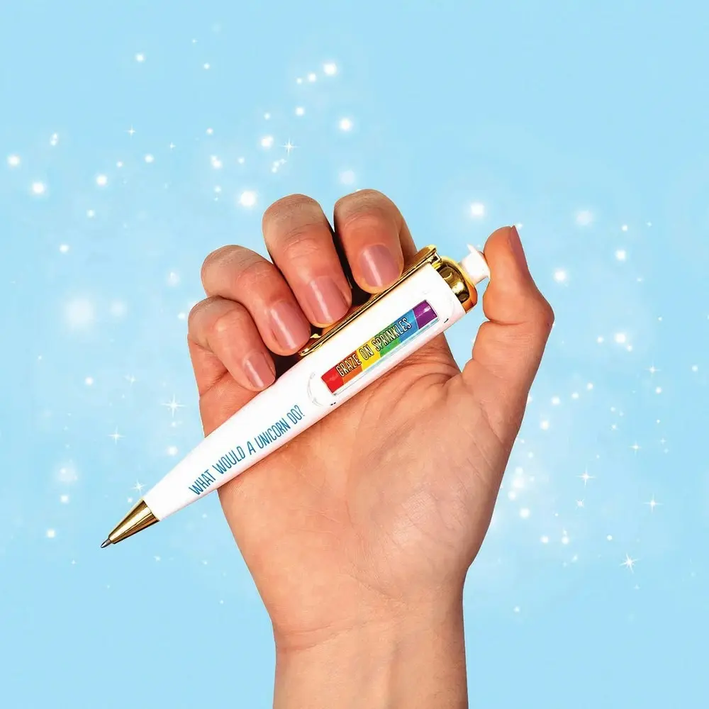 Rainbow Unicorn Decision Maker Ballpoint Pen