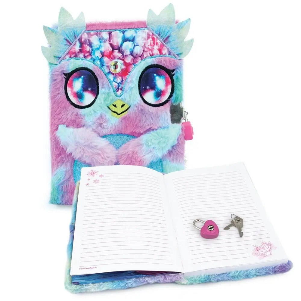 Nebulous Stars Fuzzy Diary Aura Kids/Children Writing Stationery Pad Notebook