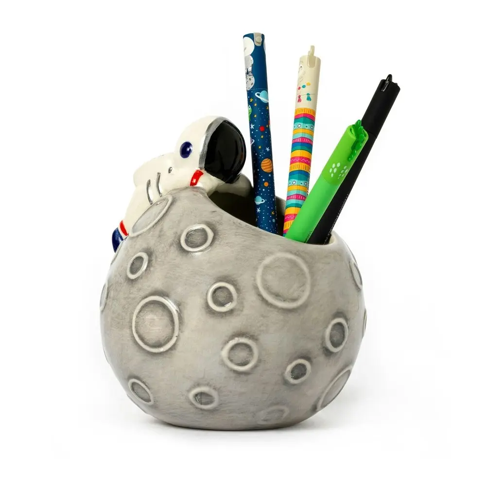 Legami Desk Friends Ceramic Pen/Ballpen Pencil Holder Storage Stationery Space