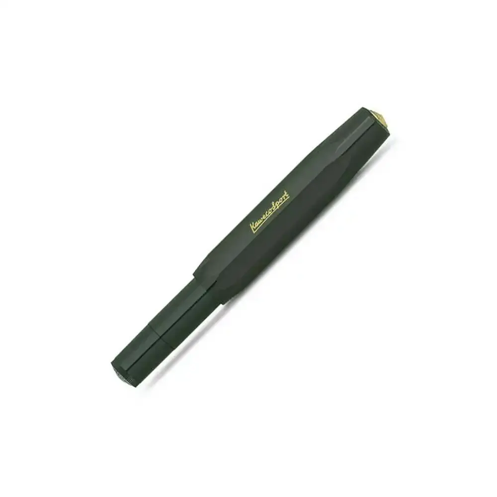 Kaweco Classic Sport Plastic Fountain Pen Writing Stationery Medium Nib Green