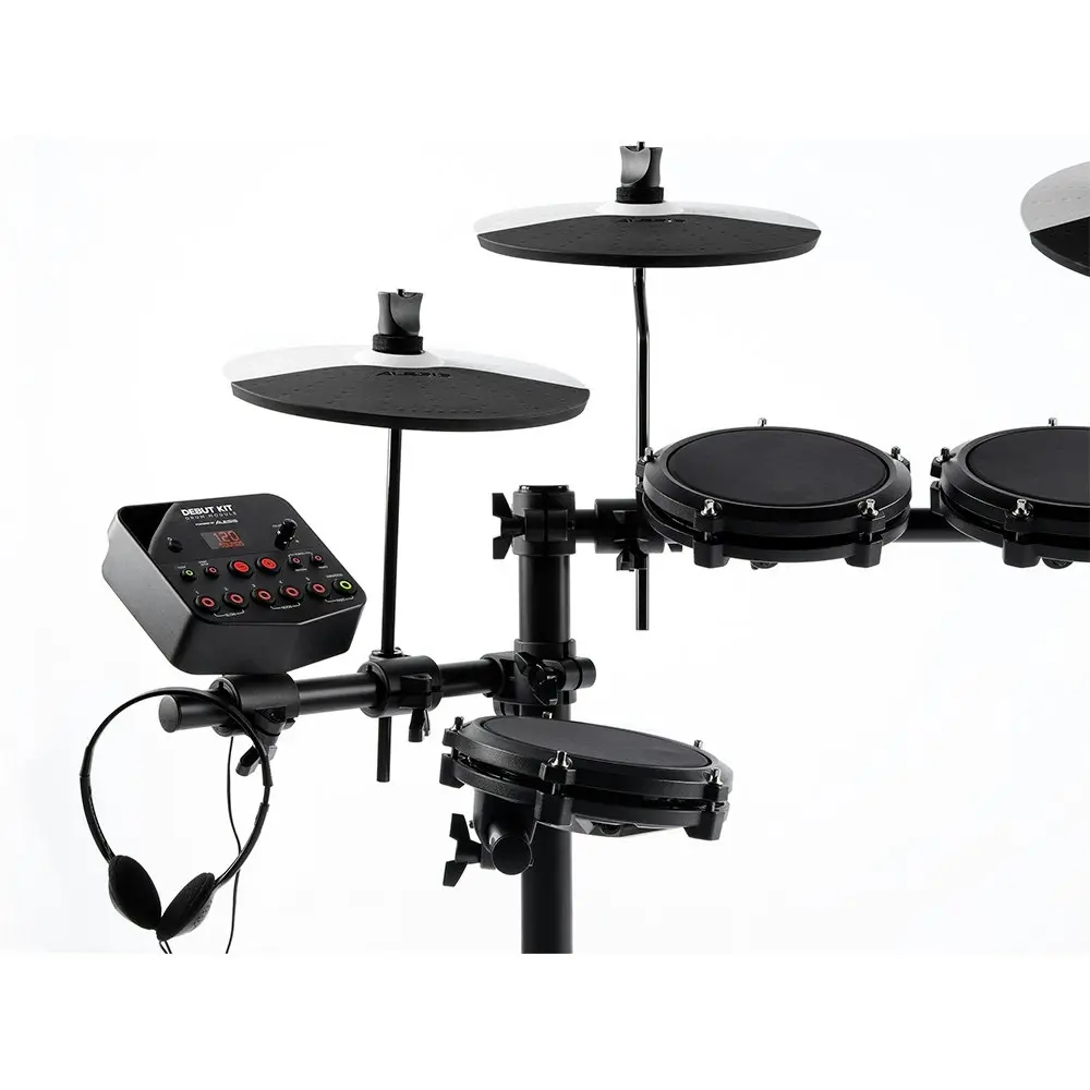 5pc Alesis Debut Electronic Drum Kit/Set w/Stool/Headphones/Sticks Music