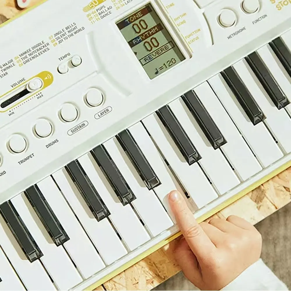 Casio SA-80 Casiotone 44 Key Mini Kids/Childrens Musical Electric Keyboard White