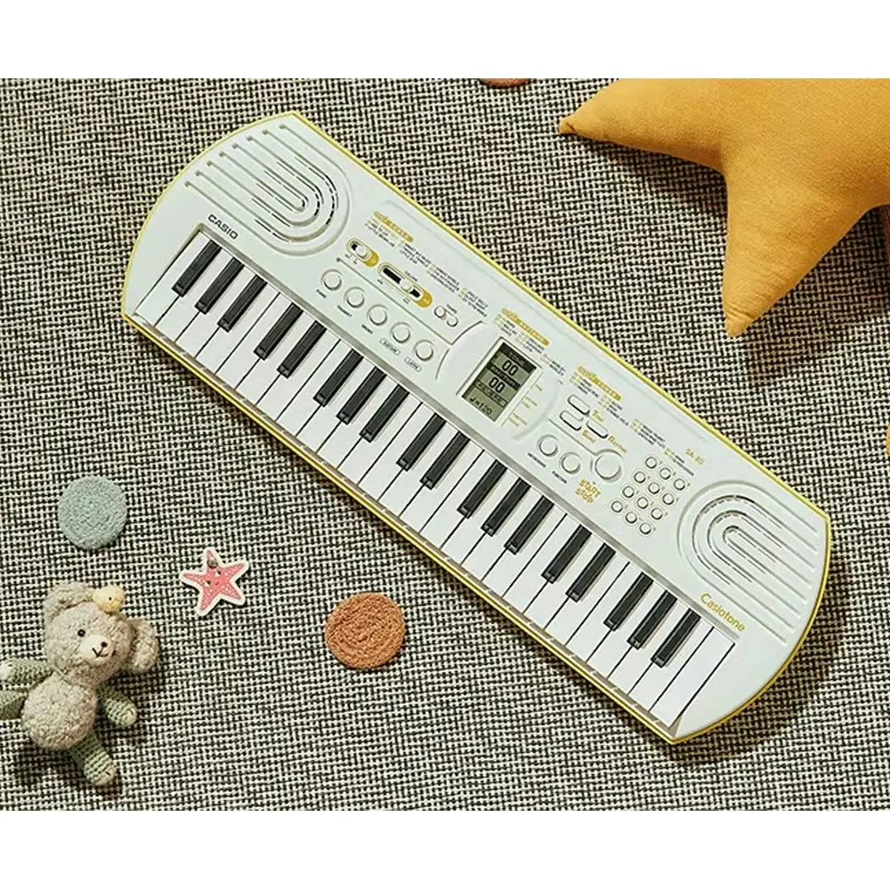 Casio SA-80 Casiotone 44 Key Mini Kids/Childrens Musical Electric Keyboard White