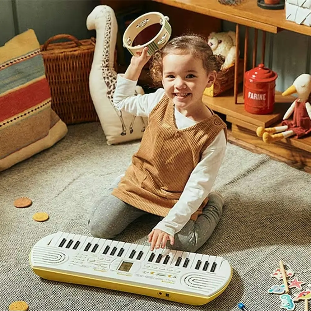 Casio SA-80 Casiotone 44 Key Mini Kids/Childrens Musical Electric Keyboard White