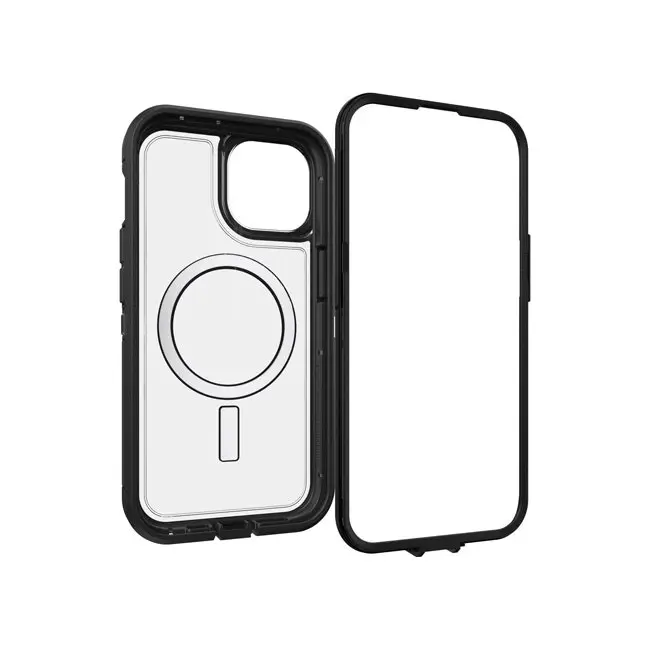 Otterbox Defender XT Clear Phone Case Cover For Apple iPhone 15 Plus Dark Side