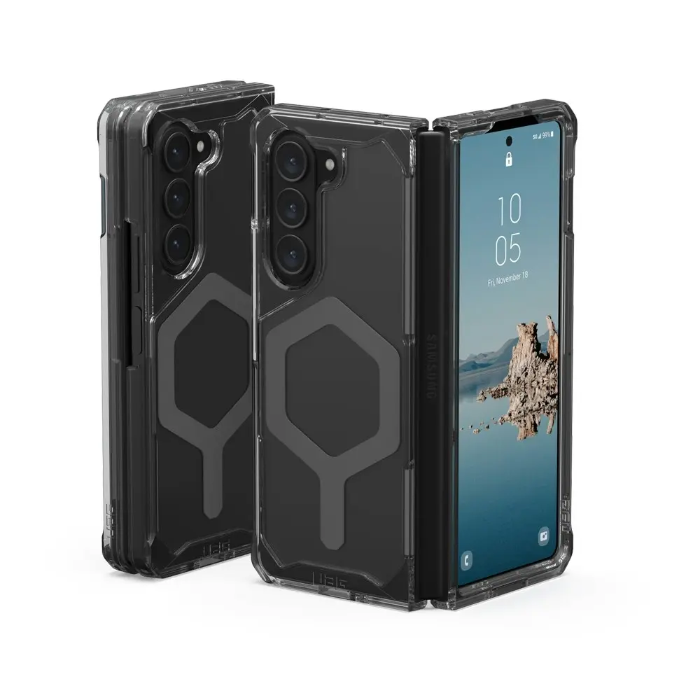 Urban Armour Gear Plyo Pro Phone Case Cover For Galaxy Z Fold 5 Ash/Space Grey