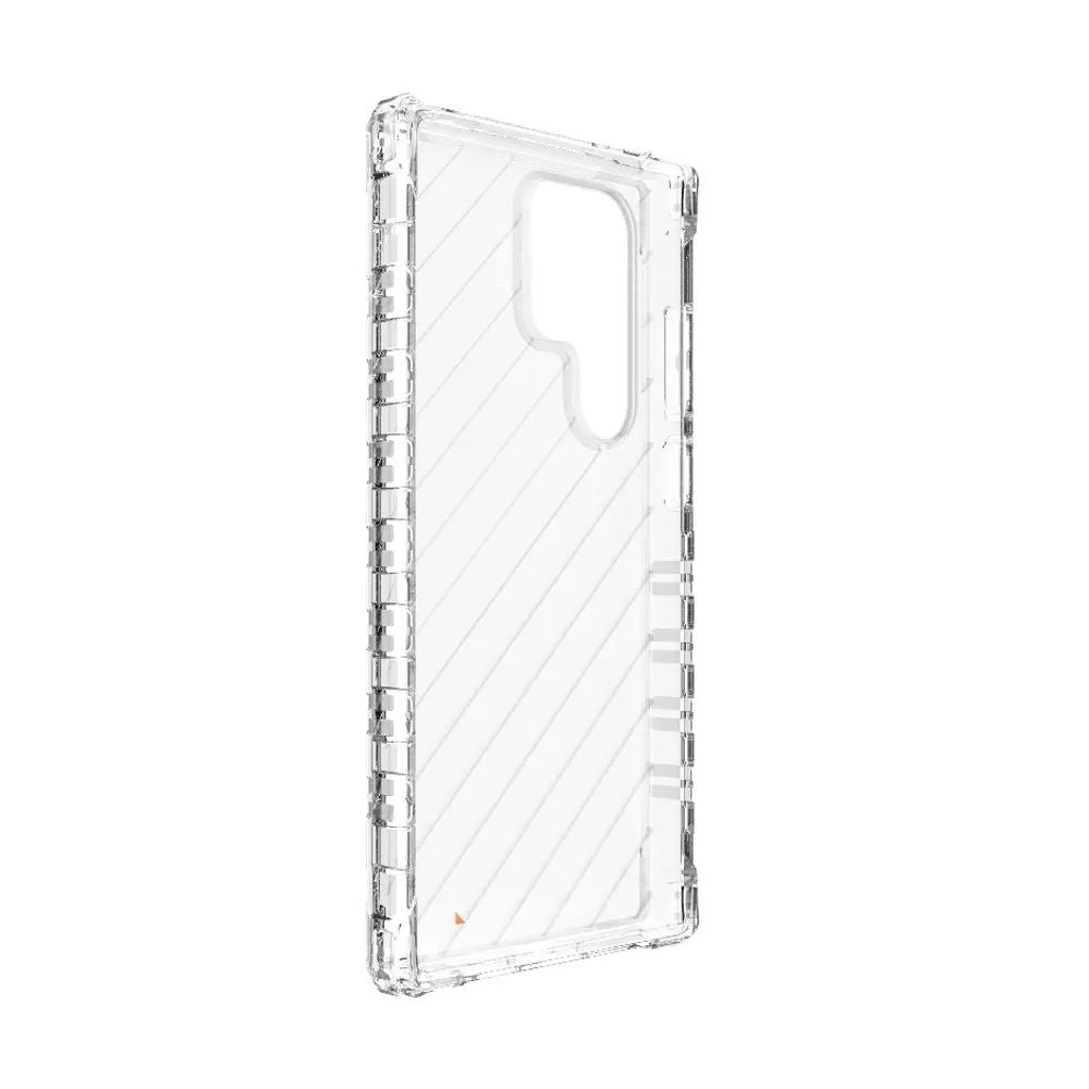 EFM Dakar Crystalex Phone Case Armour For Samsung Galaxy S23 Ultra Crystal Clear