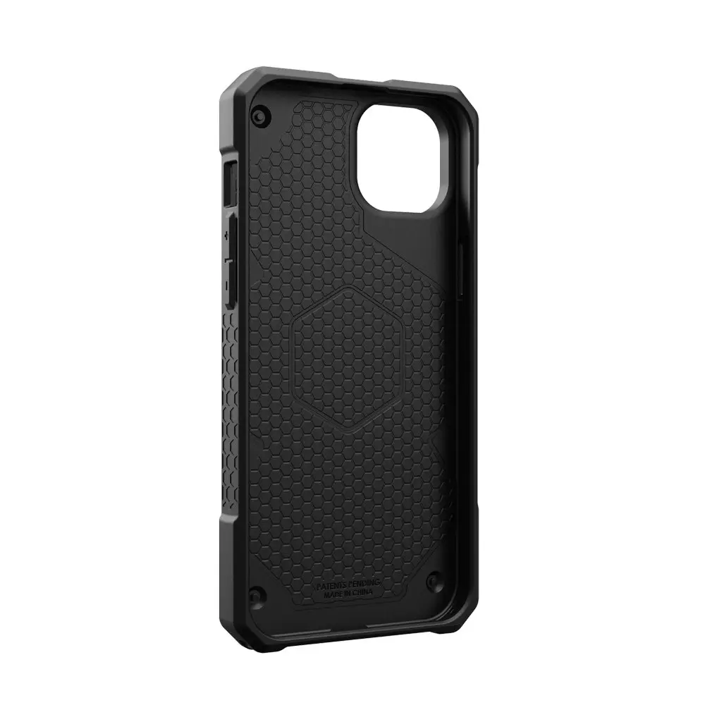 Urban Armour Gear Monarch Pro MagSafe Phone Case For iPhone 15 Plus Carbon Fiber