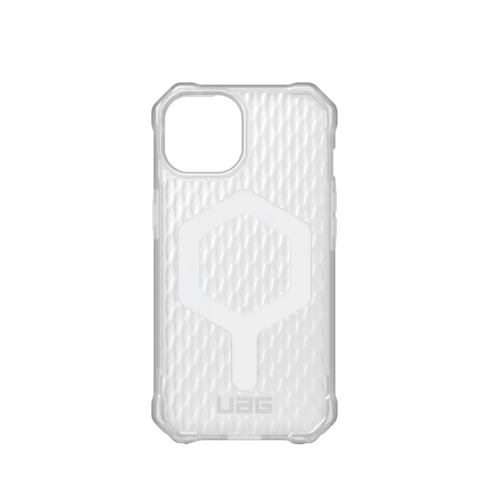 Urban Armour Gear Essential Armor MagSafe Case Cover For iPhone 14 Frosted Ice