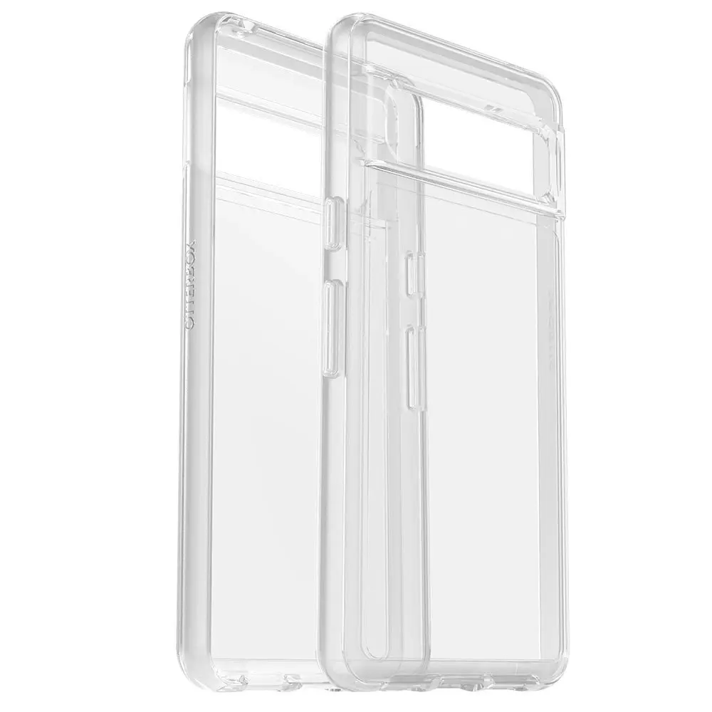 Otterbox Symmetry Antimicrobial Phone Case Cover For Google Pixel 7 Pro Clear