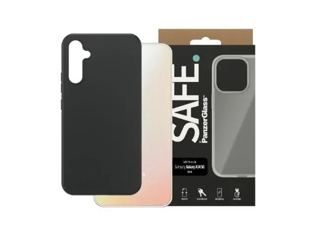 PanzerSAFE TPU Case Phone Protection Self Healing Thin Cover For Samsung A34