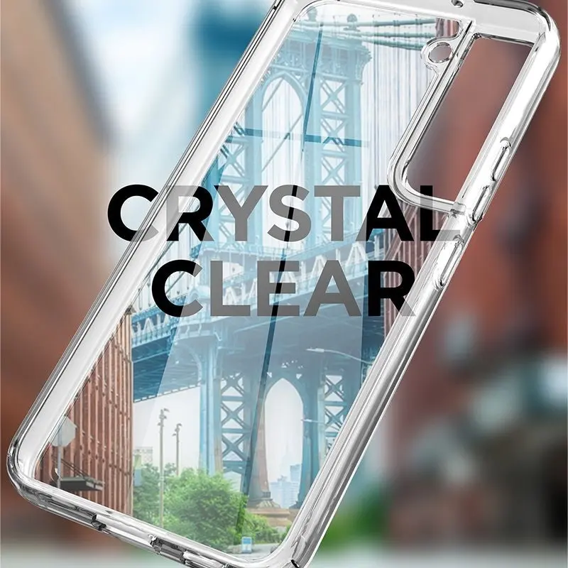 Urban Mobile Phone Case Silicone Protective Cover For Samsung Galaxy S22 Clear