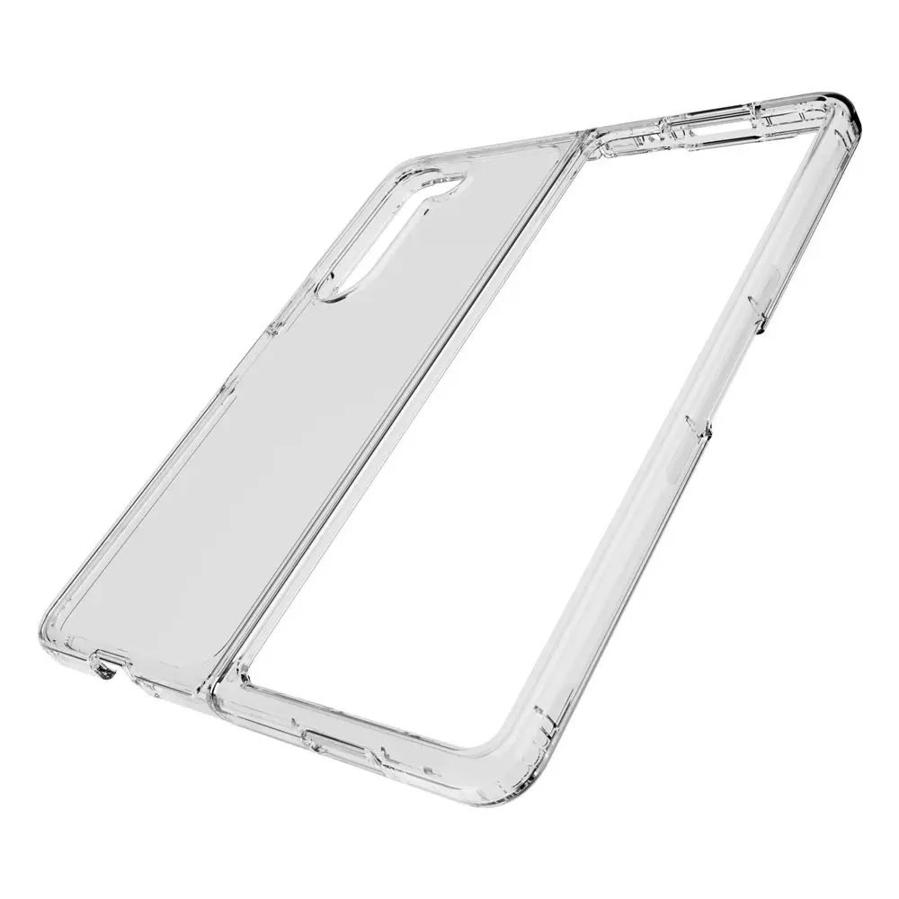 Tech21 EvoClear Phone Case Protection Cover For Samsung Galaxy Z Fold 5 Clear