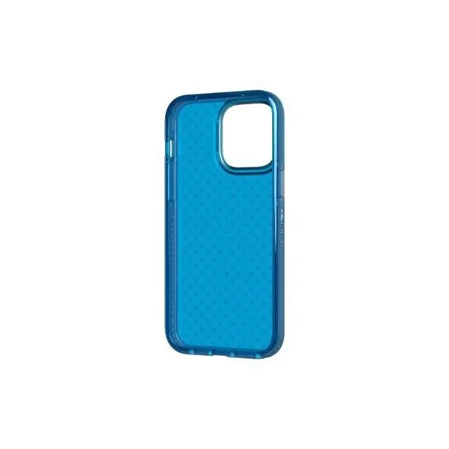 Tech21 EvoCheck Phone Case Mobile Cover For Apple iPhone 14 Pro Max Classic Blue