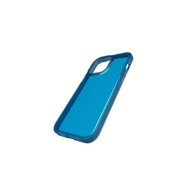 Tech21 EvoCheck Phone Case Mobile Cover For Apple iPhone 14 Pro Max Classic Blue