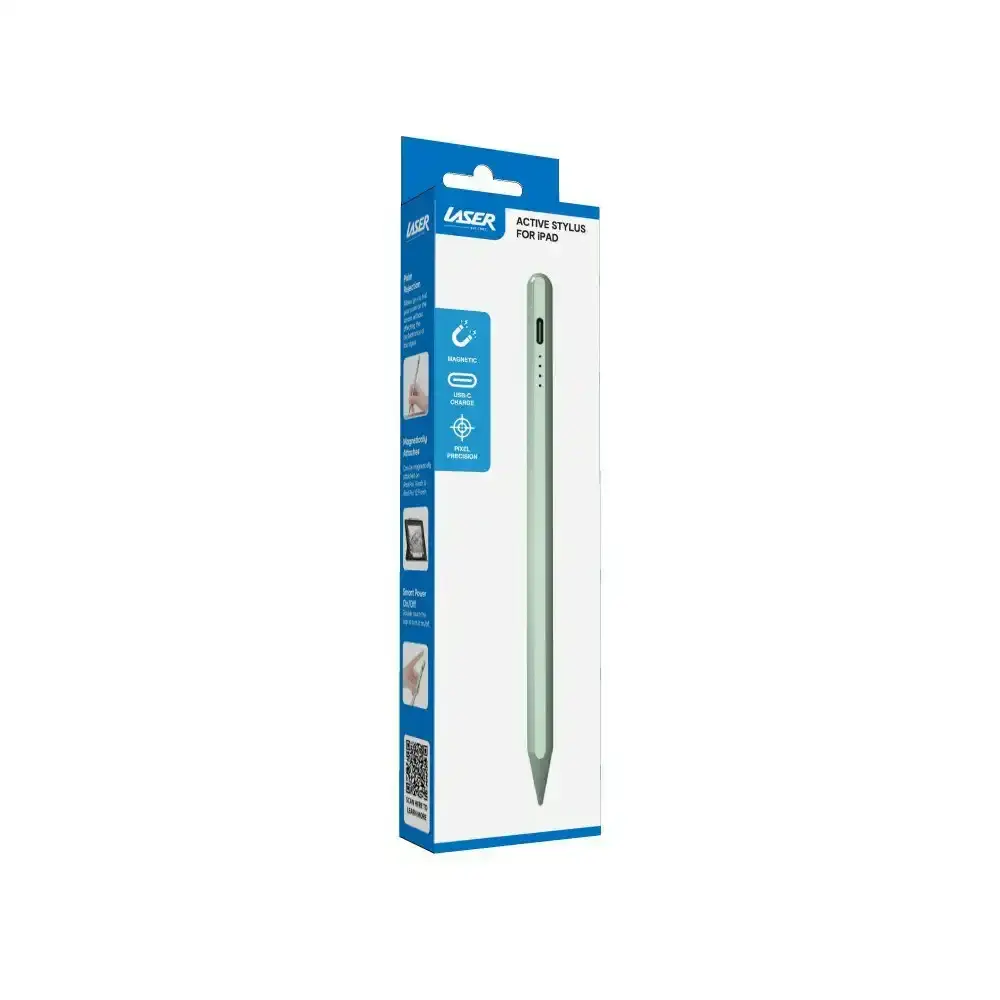 Laser Touch Screen Writing/Drawing Active Pen Tool Stylus For iPad/Tablet Green