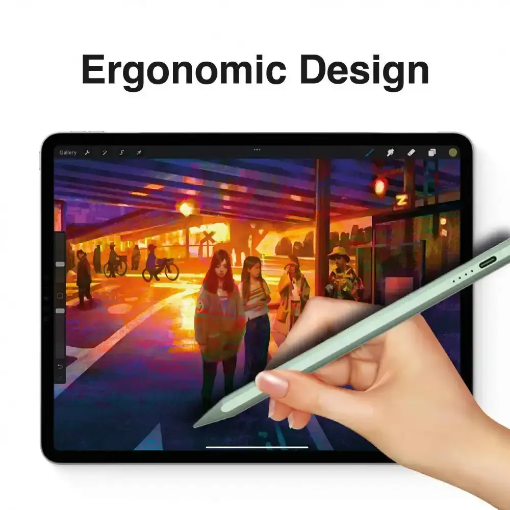 Laser Touch Screen Writing/Drawing Active Pen Tool Stylus For iPad/Tablet Green