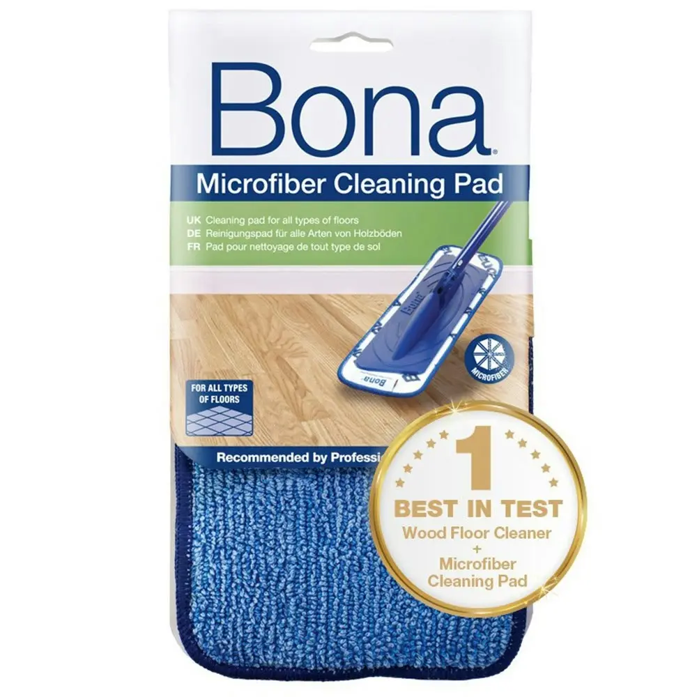 Bona Pack Microfibre Applicator/Cleaning/Dusting Pad for Spray Mop Floor Cleaner