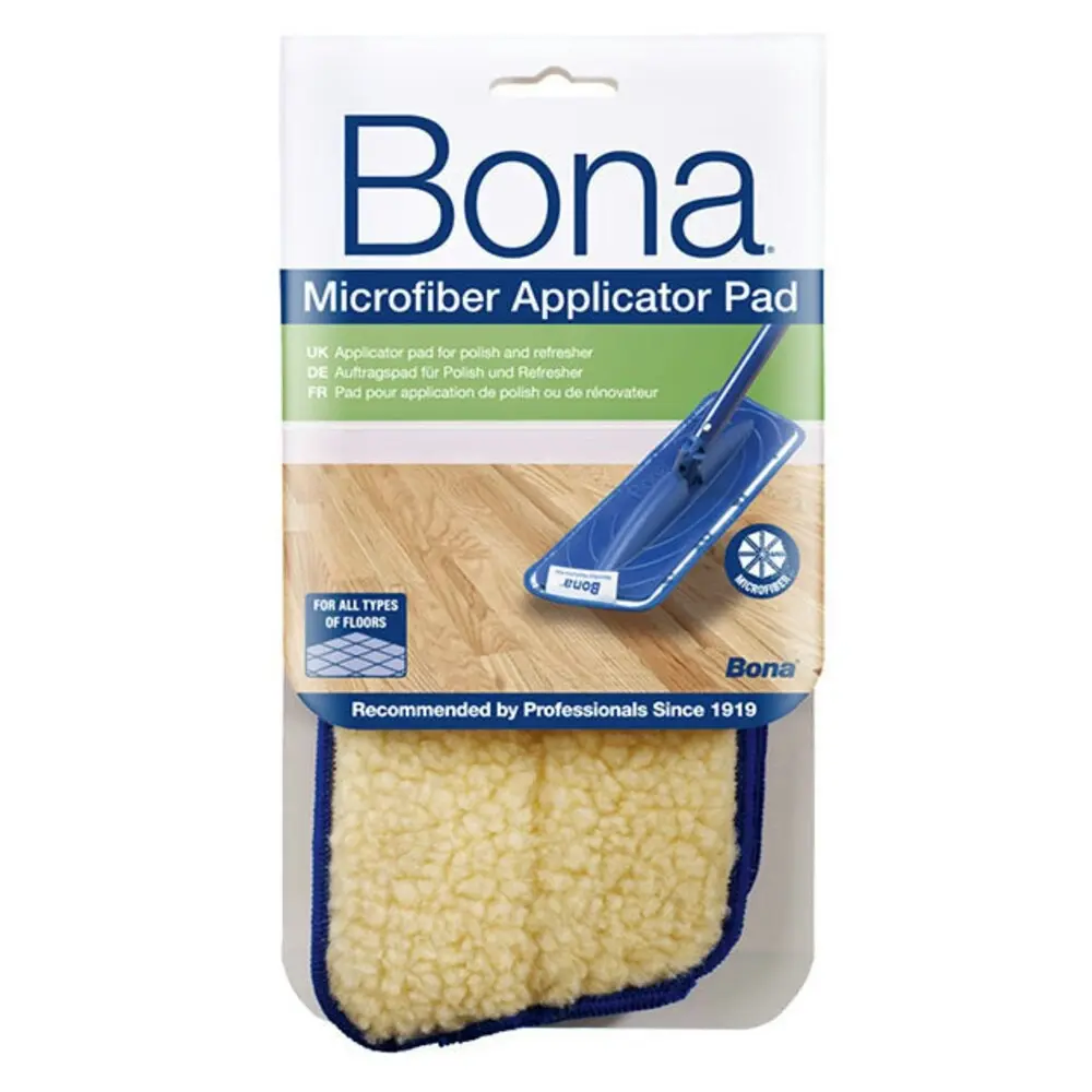 Bona Pack Microfibre Applicator/Cleaning/Dusting Pad for Spray Mop Floor Cleaner