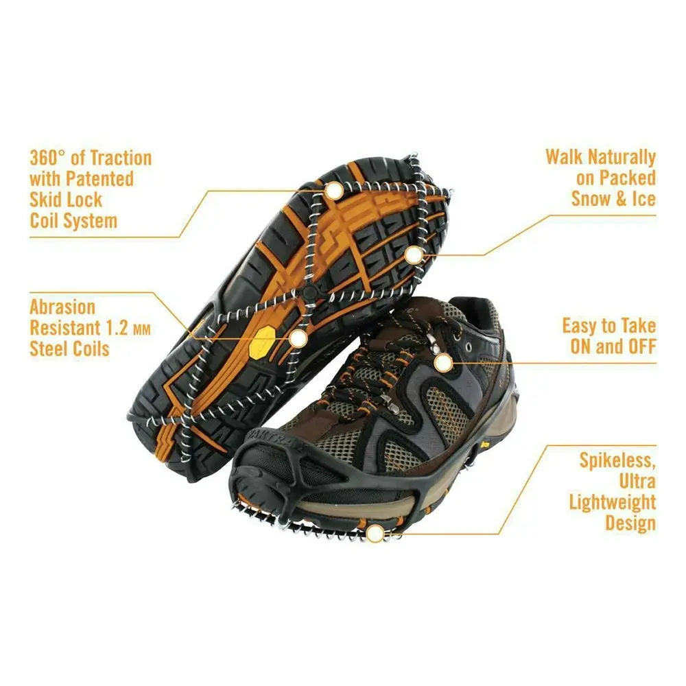 Yaktrax US W 1-4.5/M 2.5-6 X-Small Unisex Walk Traction Device Shoes Ice Grips