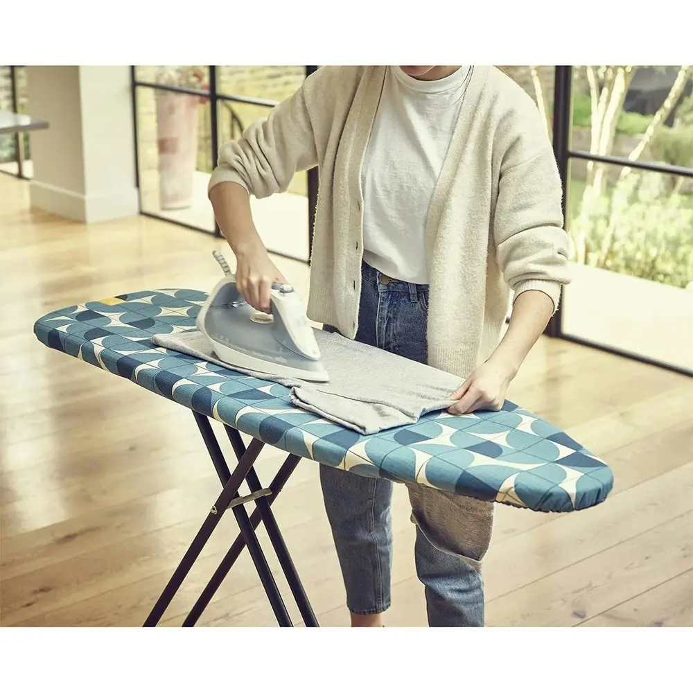 Joseph & Joseph StretchMesh 135cm Flexa Ironing Board Cotton Cover Mosaic Blue