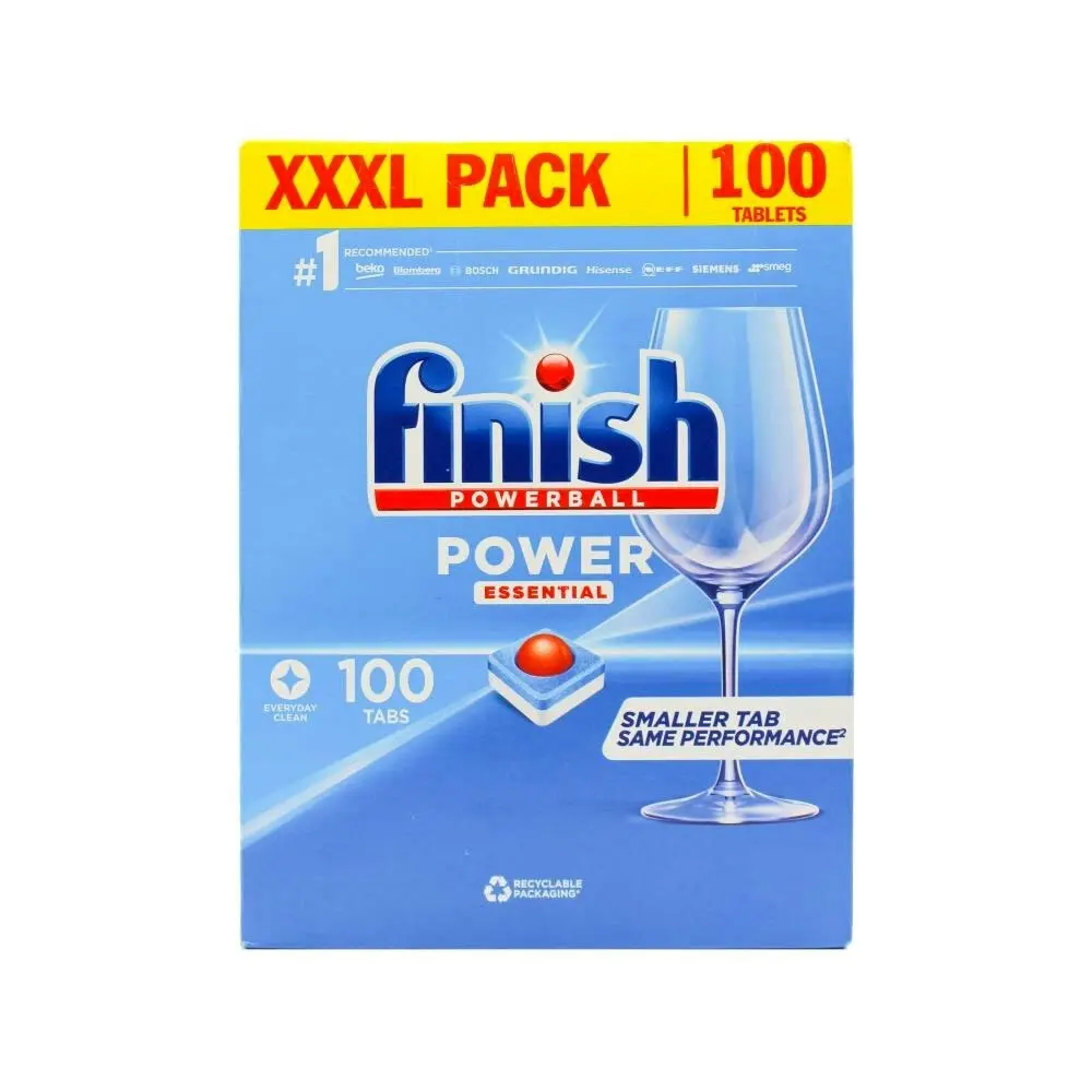 400pc Finish Power Essential Everyday Dishwasher Smaller Cleaning Tablets