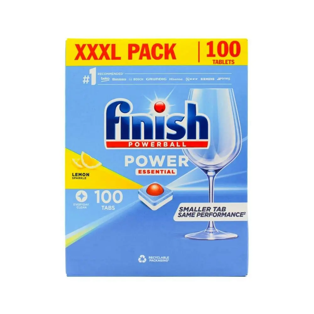 400pc Finish Powerball Everyday Dishwasher Cleaning Tablets Lemon Sparkle