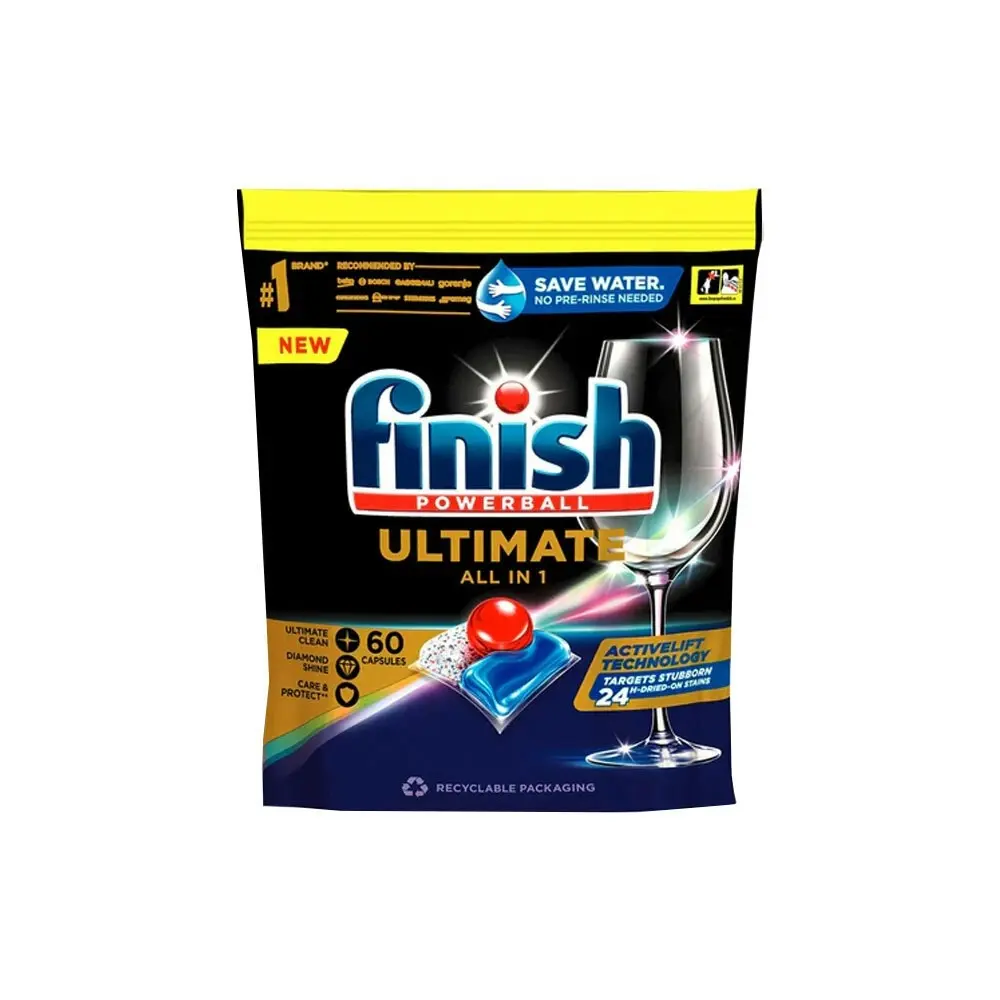 360pc Finish Powerball Ultimate All-In-1 Dishwasher Cleaning Capsules/Tablets