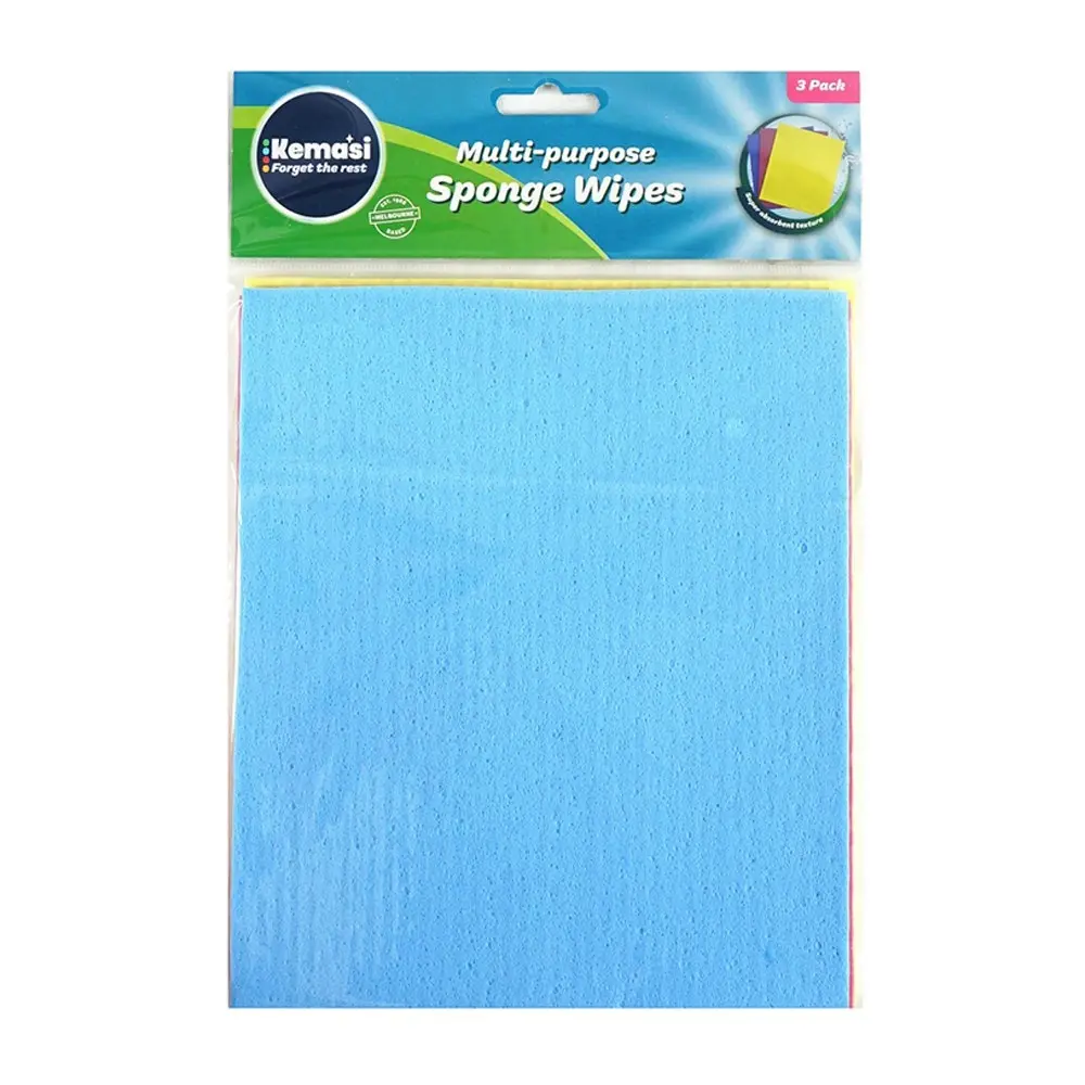 18pc kemasi Multipurpose Durable Cleaning Sponge Wipe Home Dishwashing Assorted